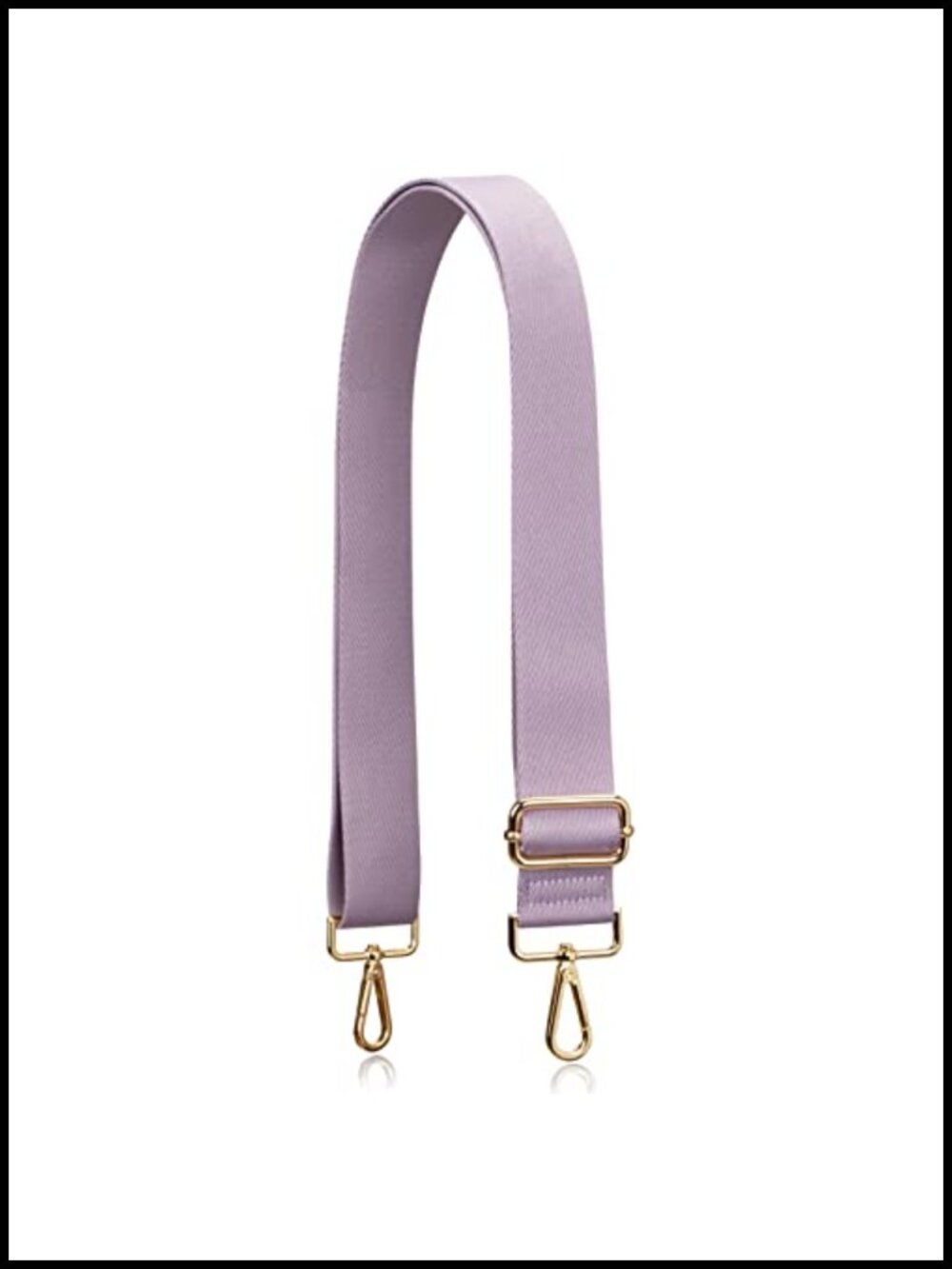 Adjustable Wide Purse Strap Replacement Crossbody Bag Handbag Cotton Polyester